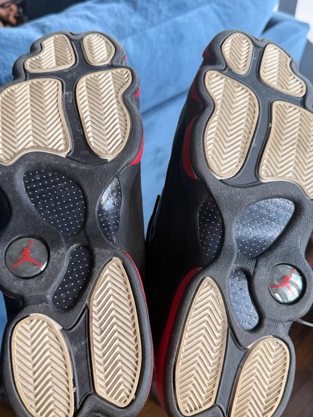 Air Jordan 13 Retro Bred – Men’s Size 10 – Black/True Red